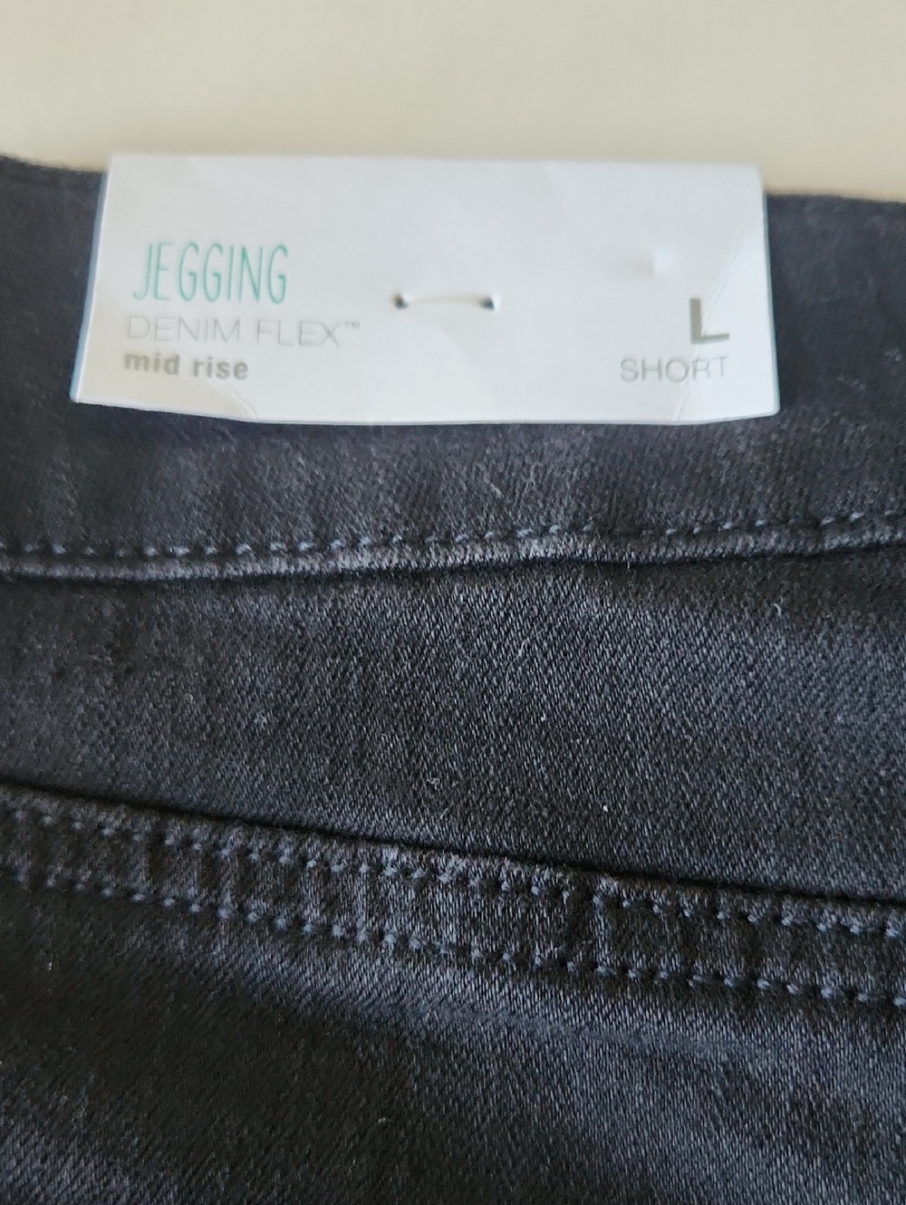 Maurices Black Mid Rise Jeggings Denim Flex